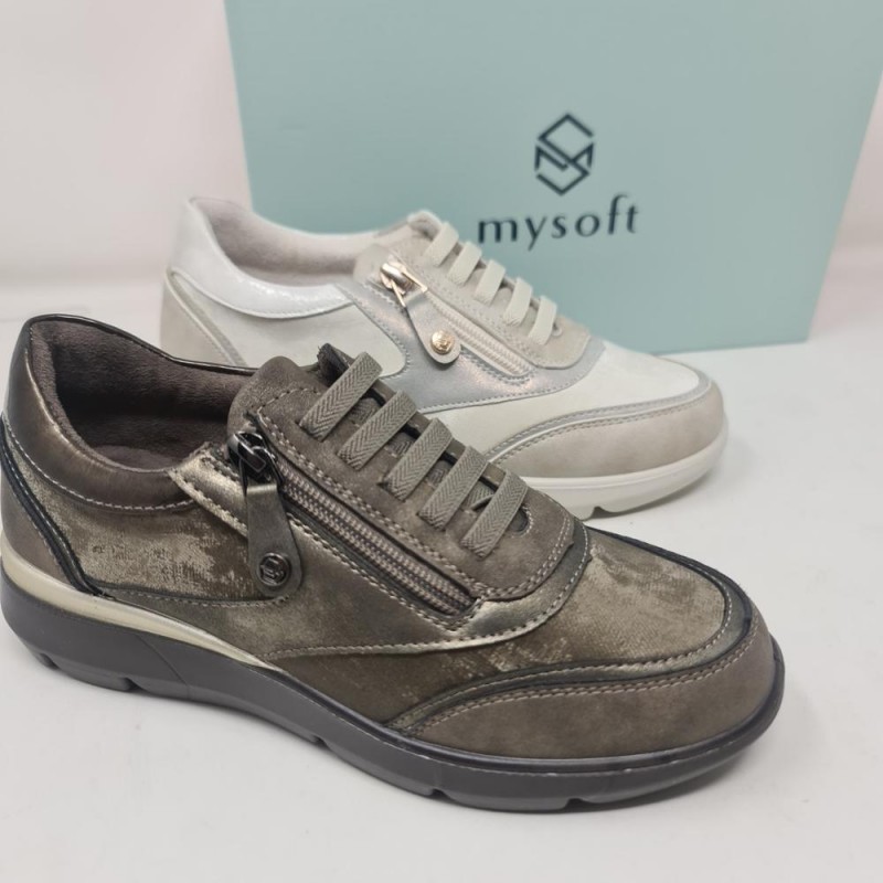 Zapato Confort  Elás/Cremallera Mod  25M670 Mysoft