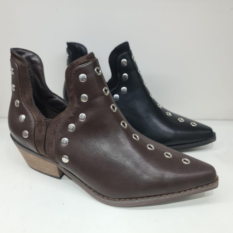 Botín Tachas Olivia Mod  S-5514 Buonarotti