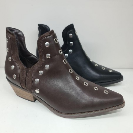 Botín Tachas Olivia Mod  S-5514 Buonarotti