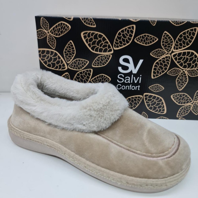 Zapatilla de Casa Cerrada Suapel Mod  24L002 Salvi