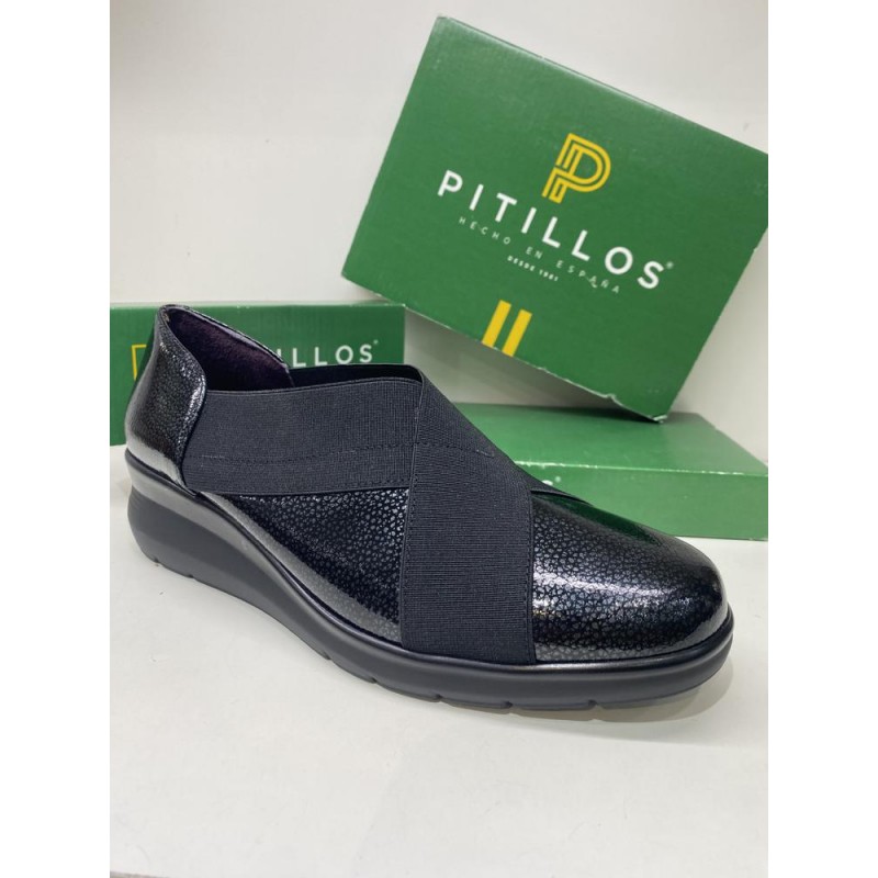 Zapato Elásticos Empeine Pitillos 10733