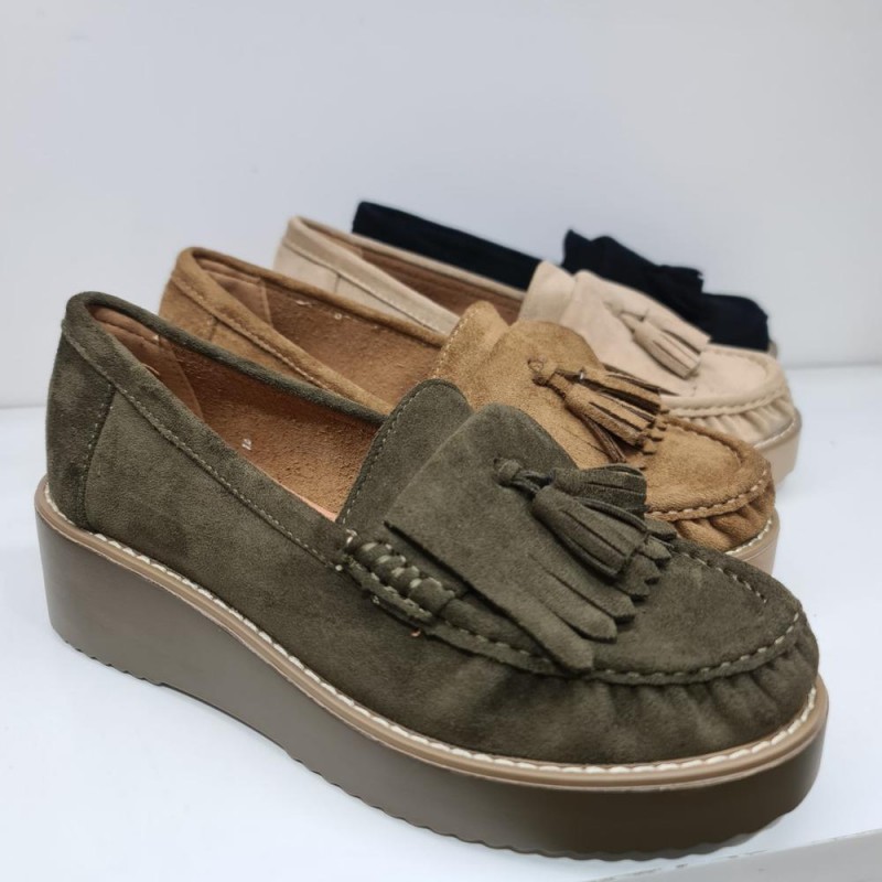 Mocasín Borlas Mod  JJ-610 Woman Key