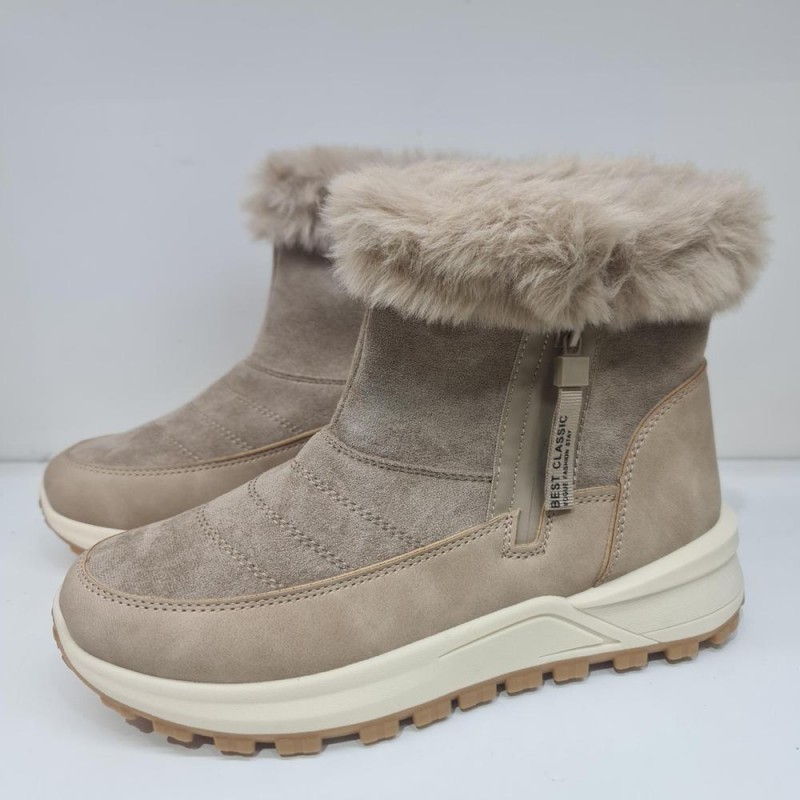Bota Casual Cremallera Mod St0106 Batre Walk 