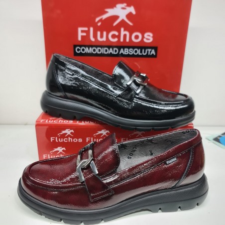 Mocasín Charol Fluchos F1794