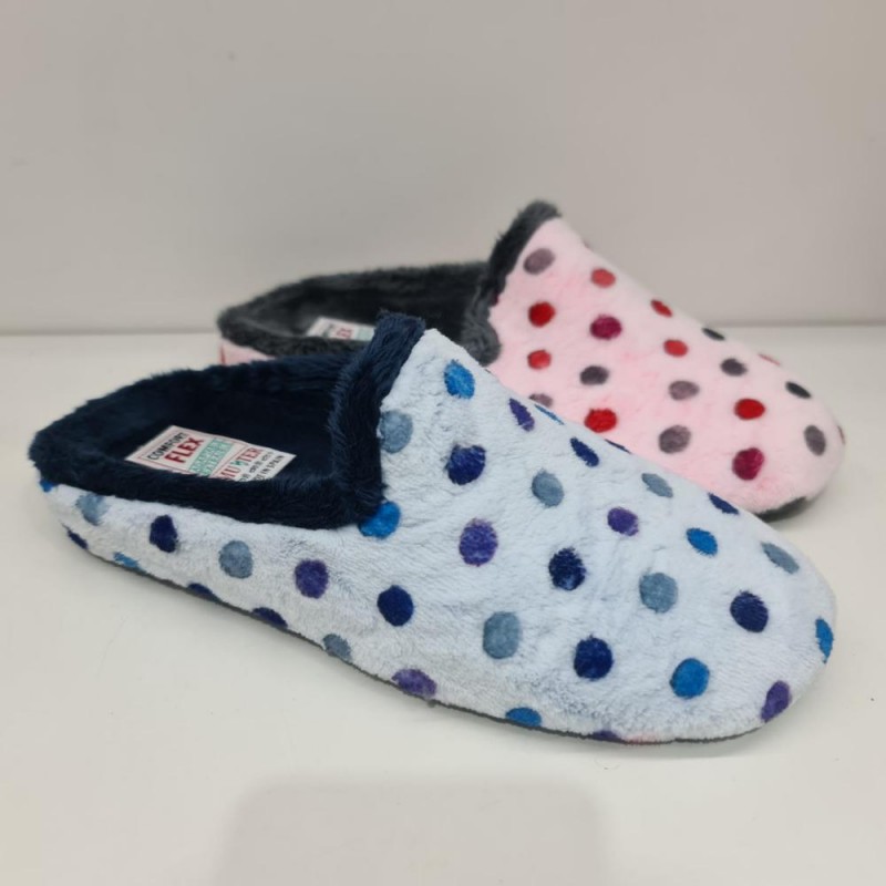 Zapatilla Descubierta Puntos Muyter 400