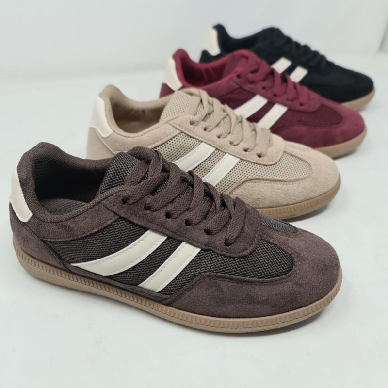 Deportiva Casual Dos Franjas B-6617