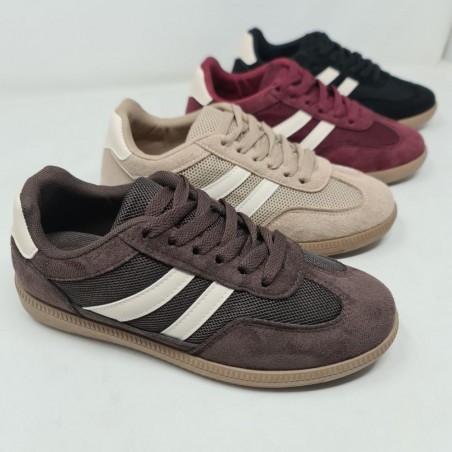 Deportiva Casual Dos Franjas B-6617