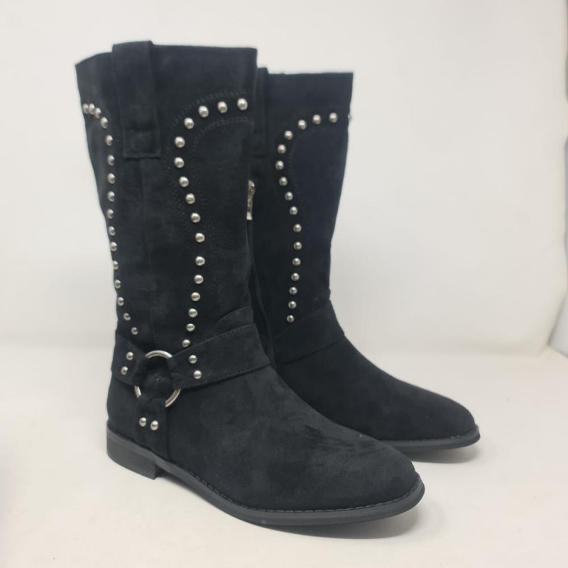 Bota Media Caña Tachas Joia 1065C