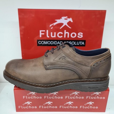 Zapato De Cordón Desert Mod  F1240 Fluchos