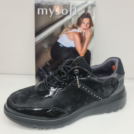 Zapato Casual Elásticos Mysoft 25M535
