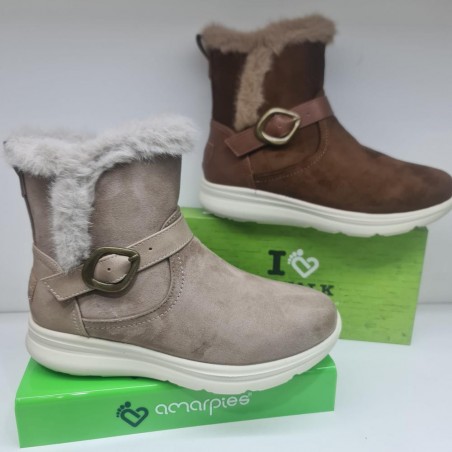 Bota Pelo Hebilla Amarpies 29431