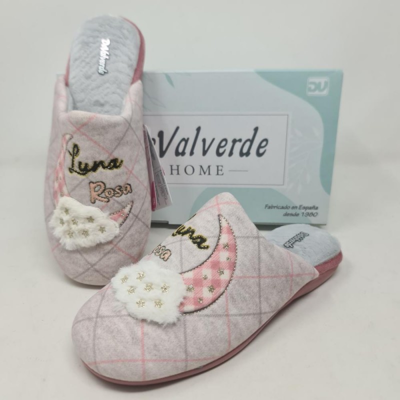 Zapatilla Destalonada Luna DeValverde 6082