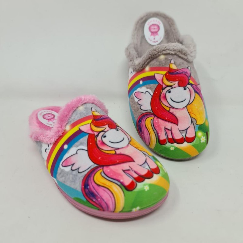 Zapatilla De Casa Unicornio Mod  61055 Alcalde