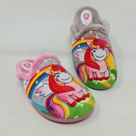 Zapatilla De Casa Unicornio Mod  61055 Alcalde
