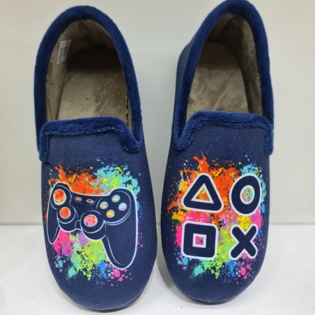 Zapatilla De Casa Cerrada Game Mod. 37025 Alcalde