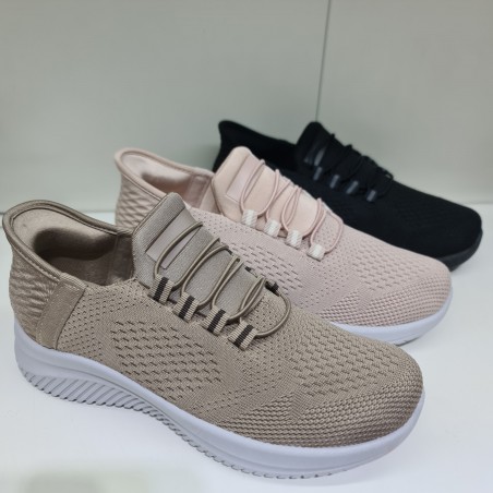 Zapatilla Tipo Calzador Elásticos 25-D2