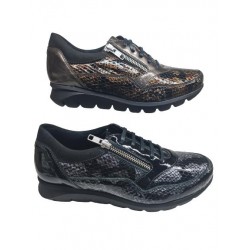 Zapato Cordones Baerchi Cremallera Mod 52600