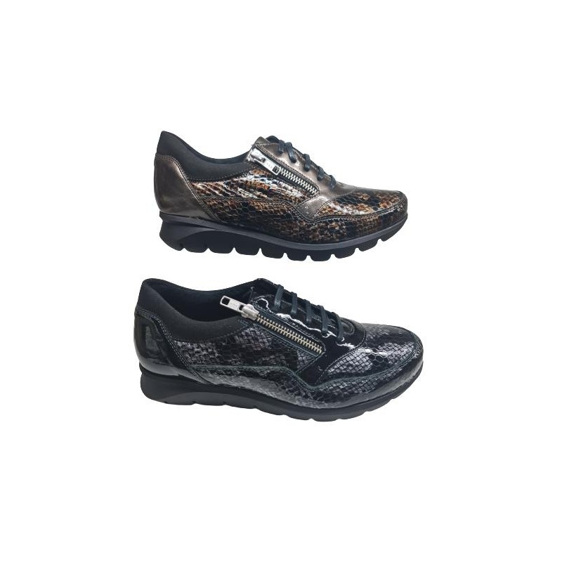 Zapato Cordones Baerchi Cremallera Mod 52600