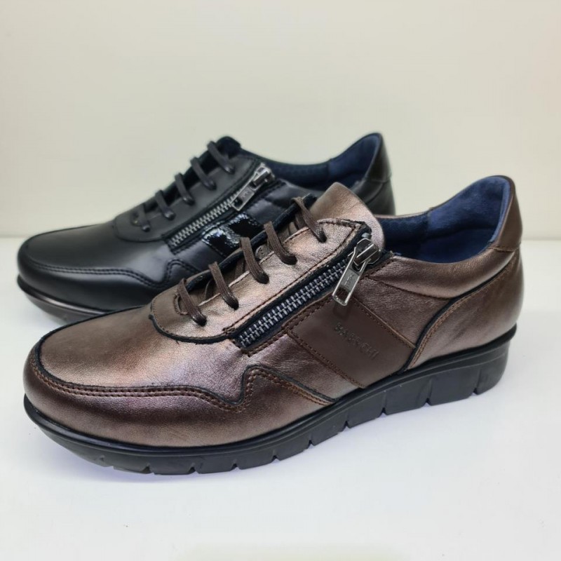 Zapato Adorno Cremallera Baerchi 40901