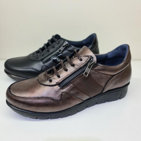 Zapato Adorno Cremallera Baerchi 40901