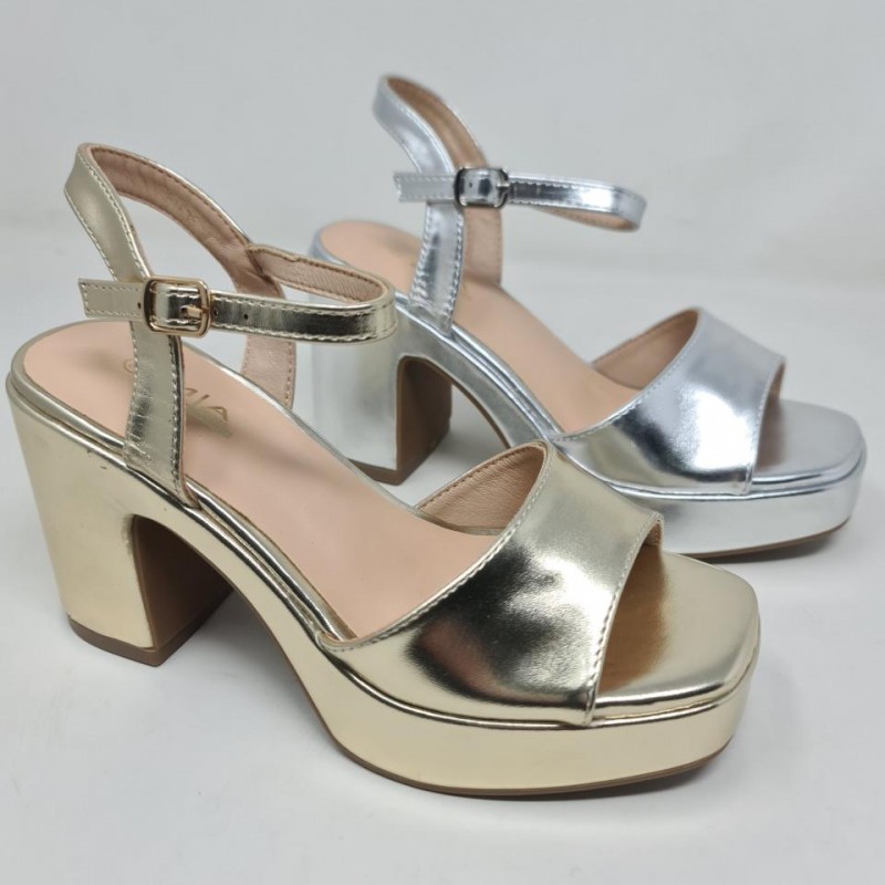 Sandalia Plataforma Mia Mod F1635