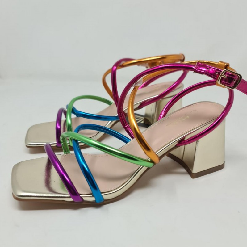 Sandalia Tubular Multicolor Mia mod F1628
