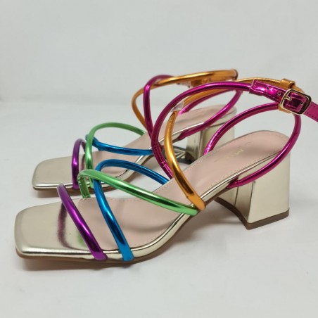 Sandalia Tubular Multicolor Mia mod F1628
