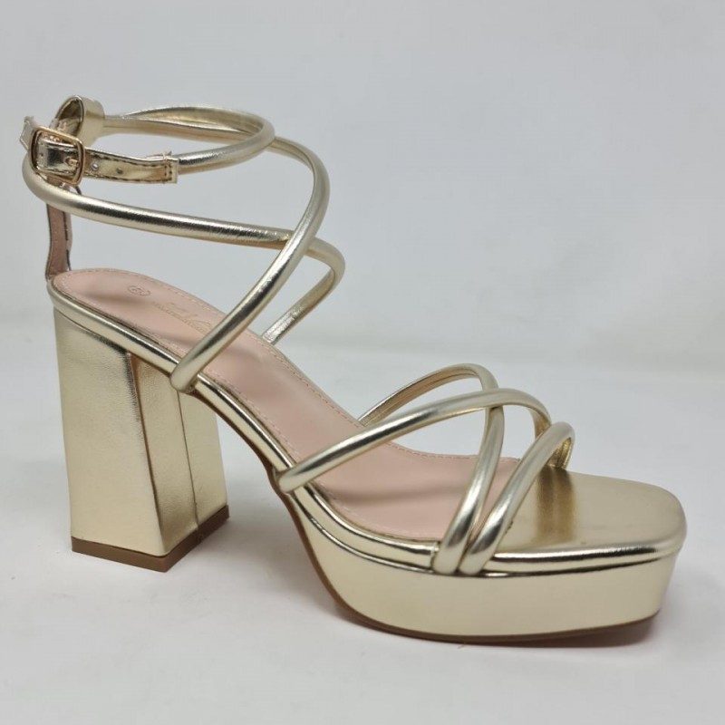 Sandalia Tubular Plataforma Mia Y2076