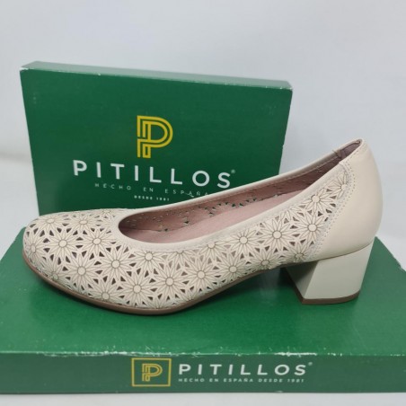 Stiletto Pitillos Tacón Medio Mod 11131