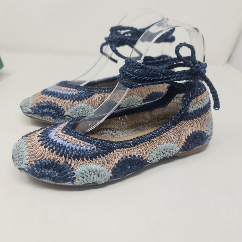 Bailarina Crochet Azul MPlus N5817