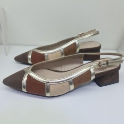 Stiletto Tacón Medi Marrón Buonarotti  DB 3471