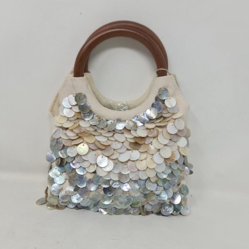 Bolso Mano Conchas Nacaradas BNBN3598