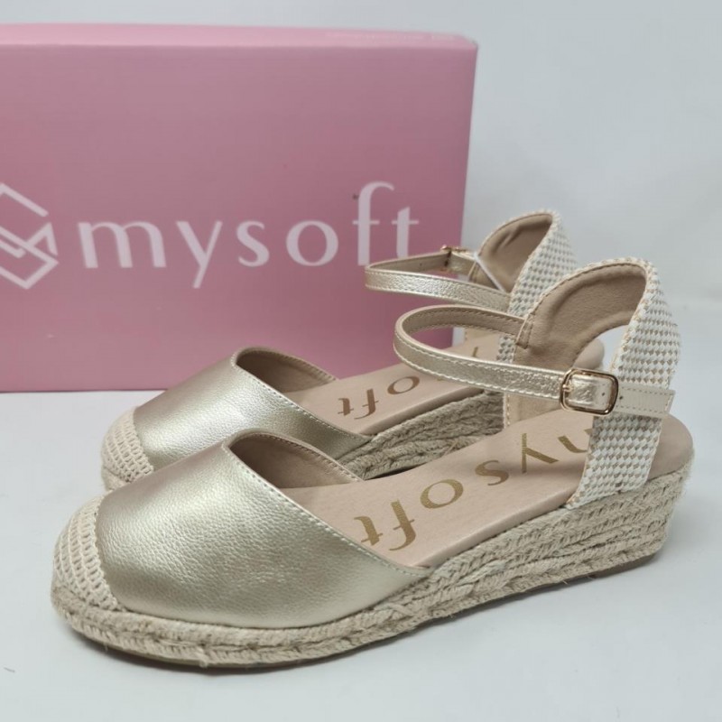 Cuña Esparto Dorada Mod  25M102 My soft