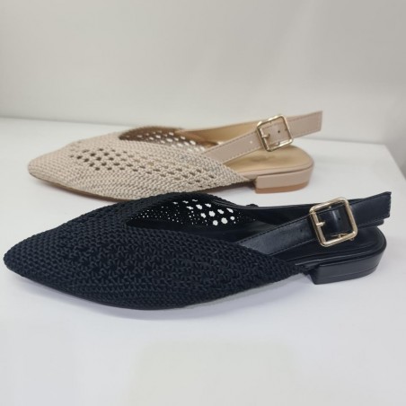 Zapato Destalonado Trenzado Nilu Nilu 861