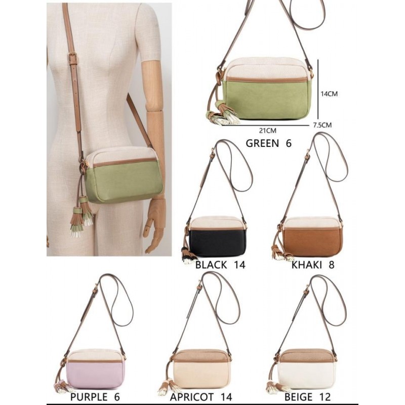 Bolso Bandolera Borlas Mod  Jyl68061 Royarna