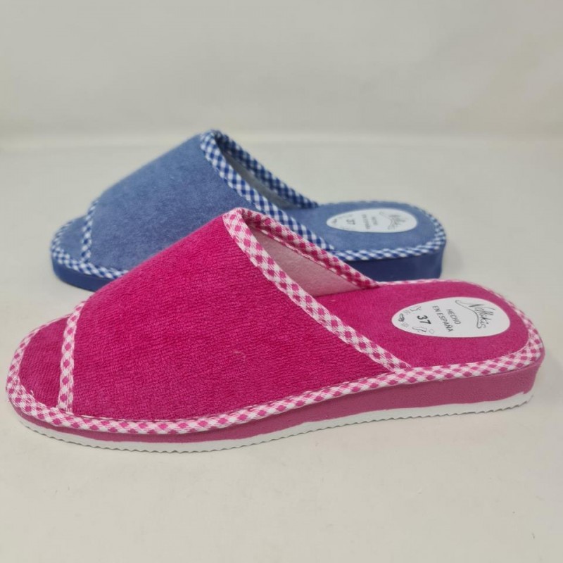 Zapatilla Plana Toalla descubierta  Mellakis 171