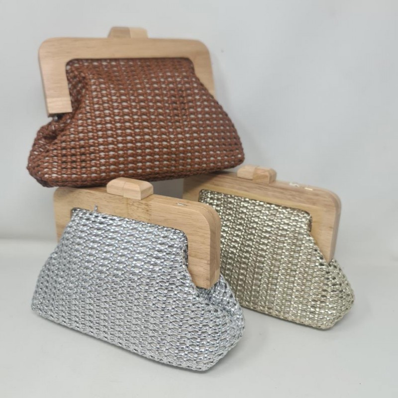 Bolso Trenzado Mod  Kmv 309467 Royarna