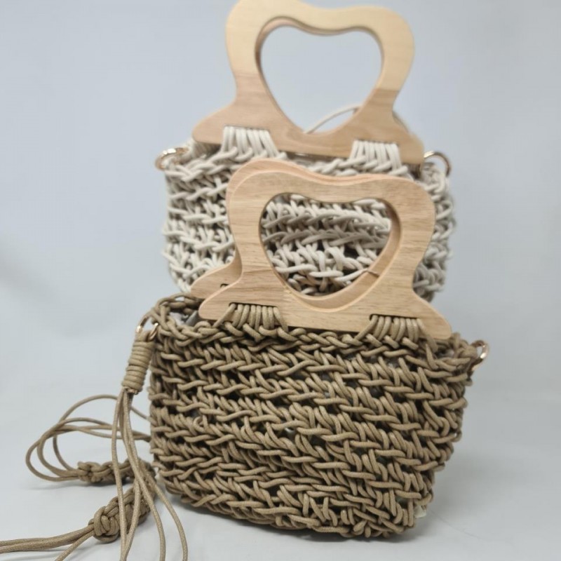 Bolso De Mano Tejido  Modelo Bnyx1716  Kelvin