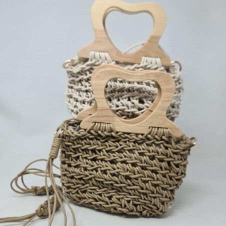 Bolso De Mano Tejido  Modelo Bnyx1716  Kelvin