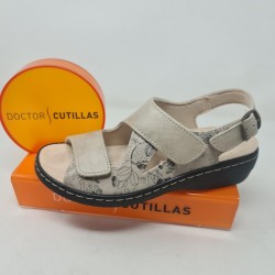 Sandalia Doble Velcro Doctor Cutillas 47101