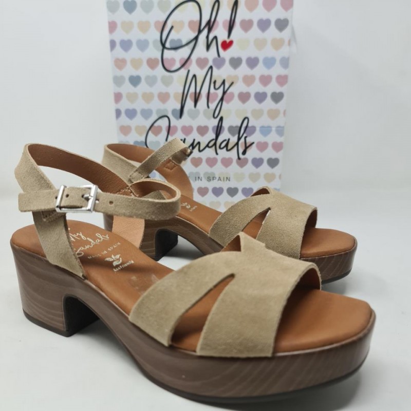 Sandalia Piel Oh My Sandals Mod 5921