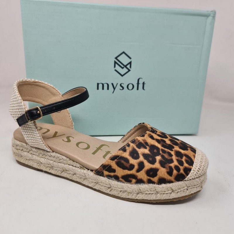 Esparteña Leopardo Mod  25M140 My Soft