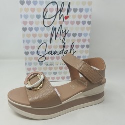 Sandalia Cuña Planta de gel...