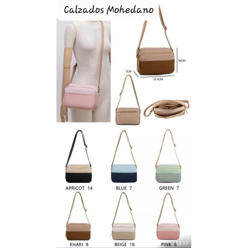 Bolso Bandolera Nylon Royarna Mod JYL68109