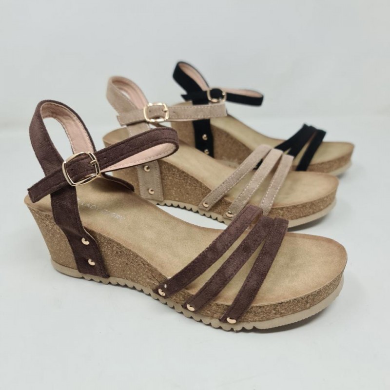Sandalia Cuña Bio Lady Glory Mod FD 75