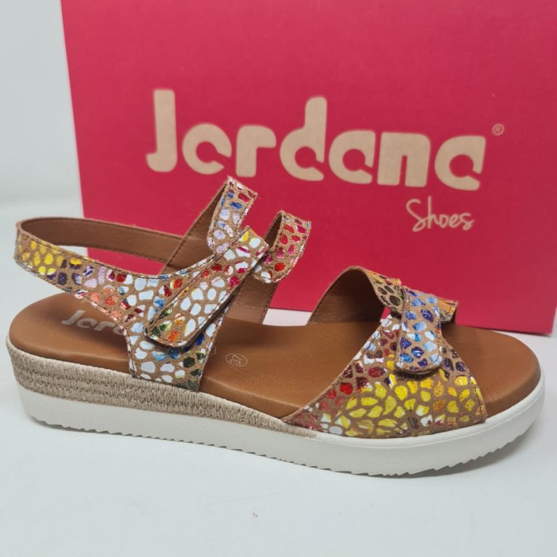 Sandalia Mosaico Velcro Jordana Mod 681