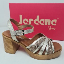 Sandalia Tacón Piel Jordana Mod 4812
