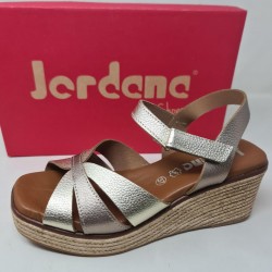 Sandalia Cuña Piel Jordana M 5013
