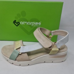 Sandalia Cuña California Amarpies AMD30050