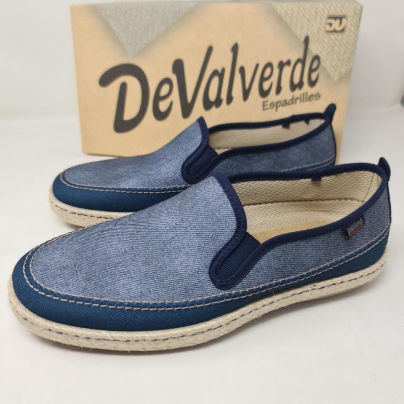Alpargata jeans De Valverde Mod 4024 
